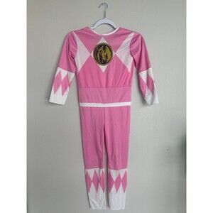 🔥 VINTAGE ORIGINAL 🔥 1994 Power Rangers Pink Kimberly Costume With Gloves